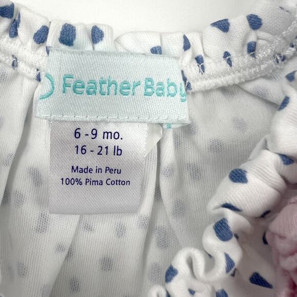 VGUC Polka Dot Kids One Piece (6-9 mos) - Picture 3 of 5